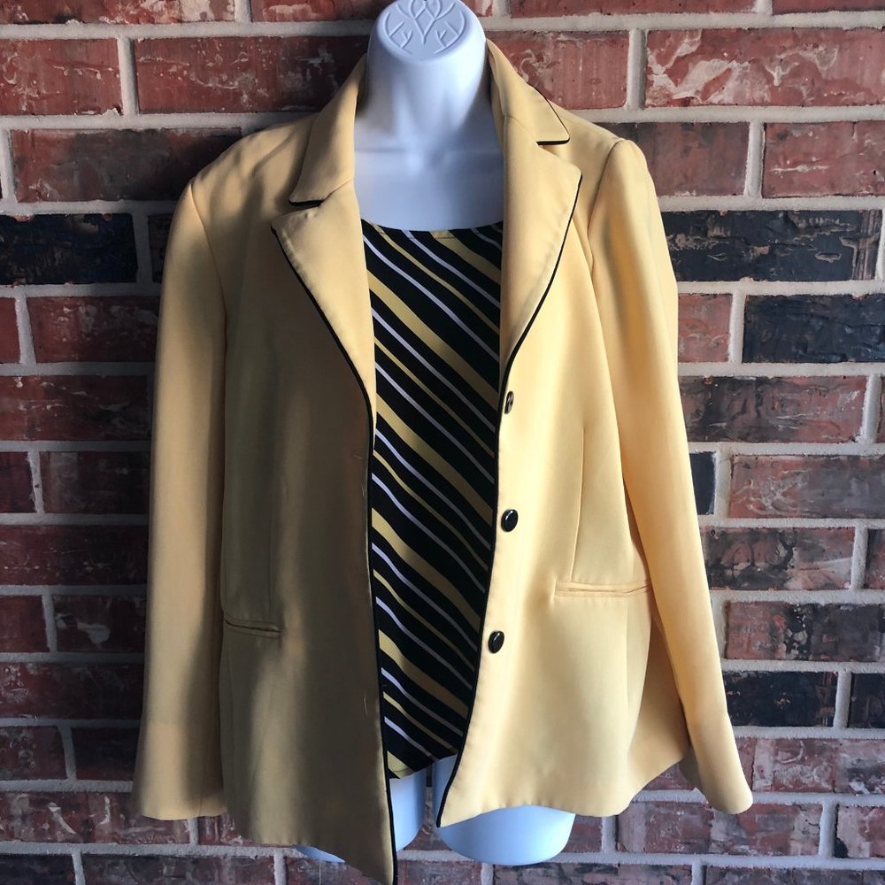 Dress Barn Shell and Blazer Set Size 12